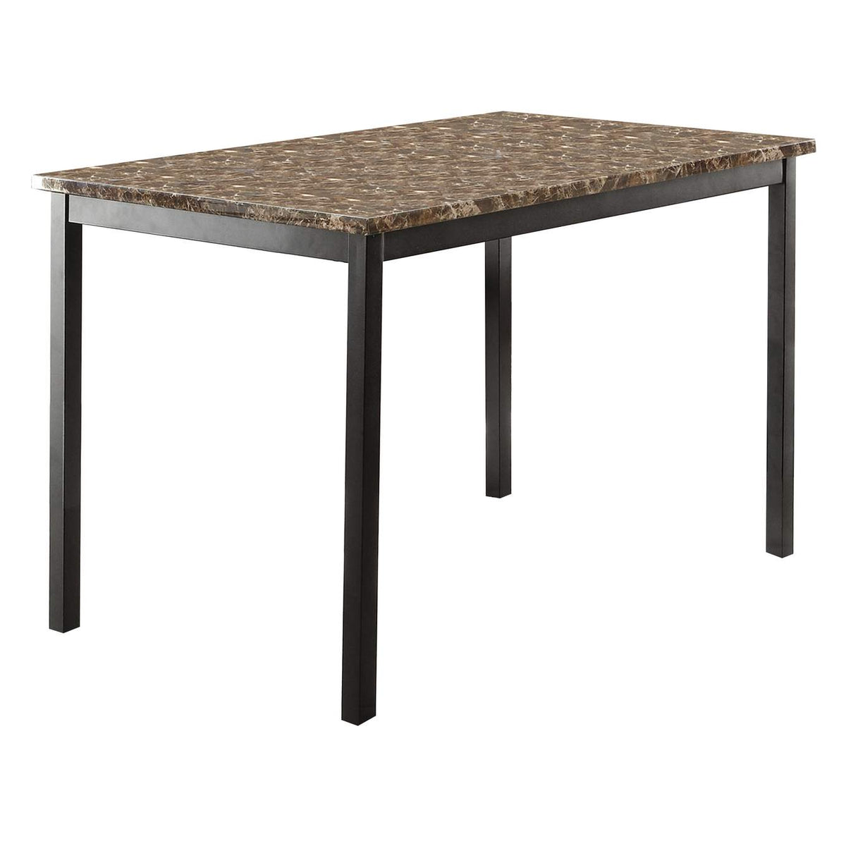 5038-48 Flannery Dining Table, Faux Marble Top