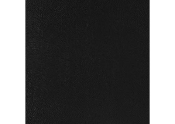 504664 Scotland Faux Leather Upholstered Track Arm Sofa Black