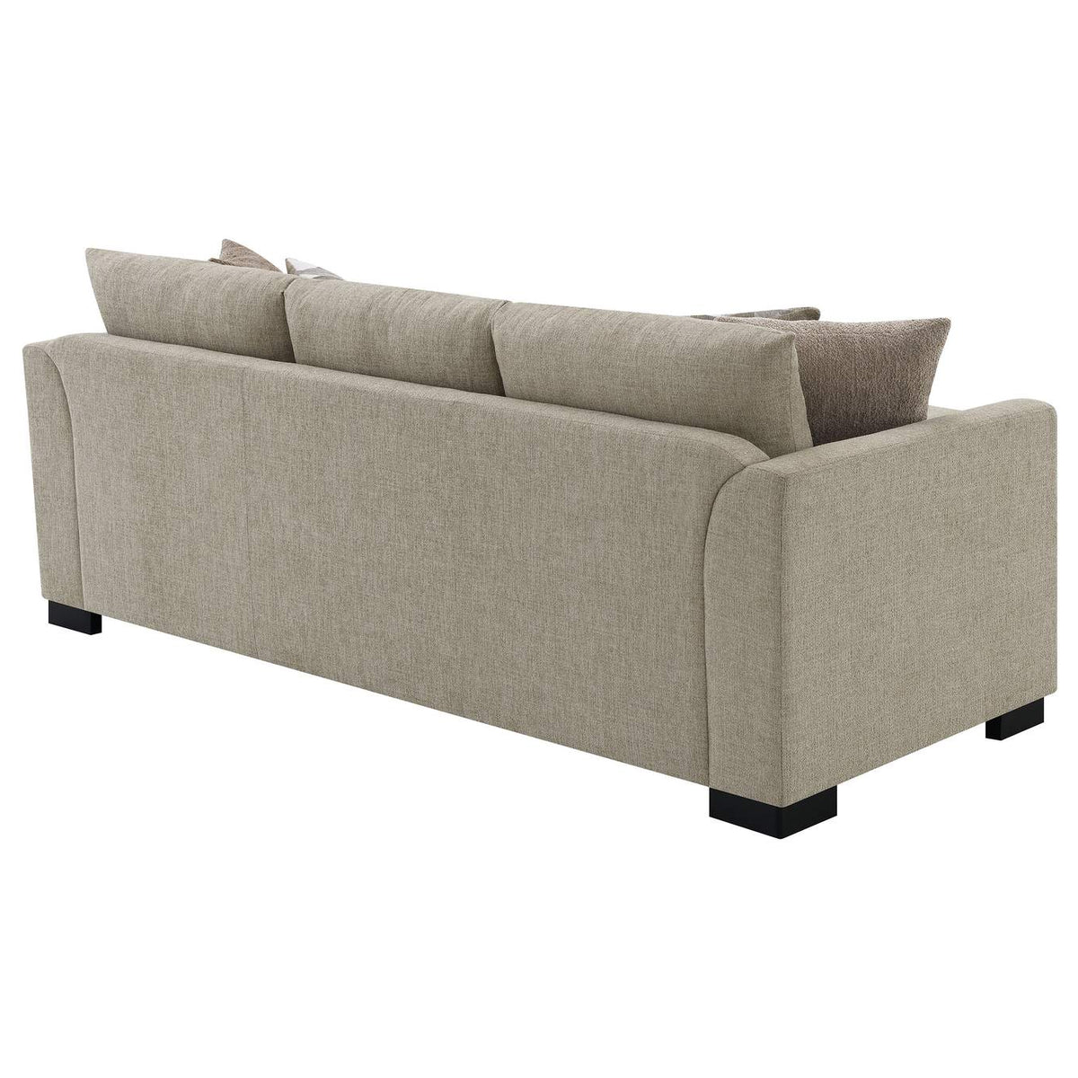504778 Storey Upholstered Sleeper Sectional Chaise Sofa Camel