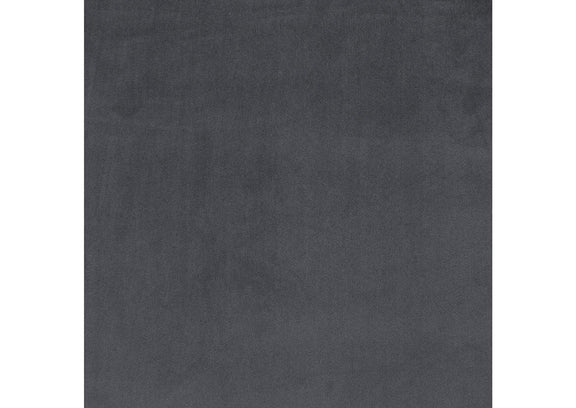 504845 Brookside Velvet Upholstered Curved Loveseat Dark Grey