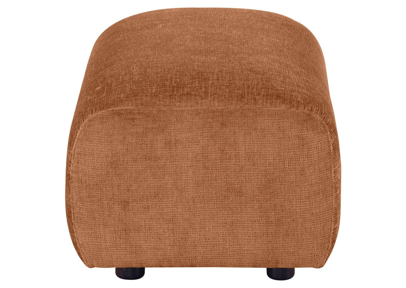 504951-S4 Burnett 4-piece Chenille Upholstered Sofa Set Burnt Orange