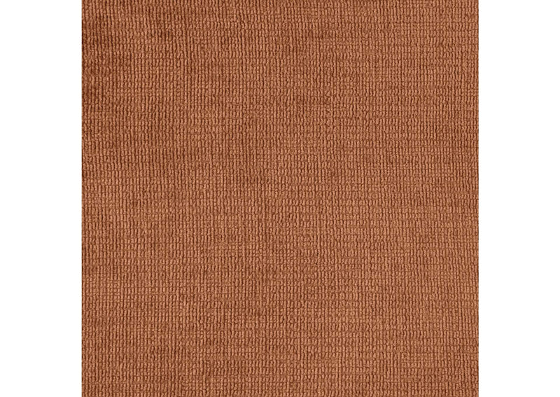 504952 Burnett Chenille Upholstered Wide Arm Loveseat Burnt Orange
