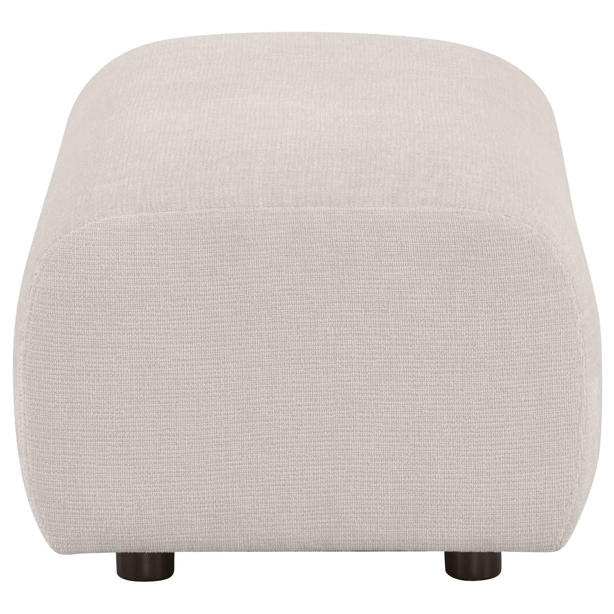 504955-S4 Burnett 4-piece Chenille Upholstered Sofa Set Ivory