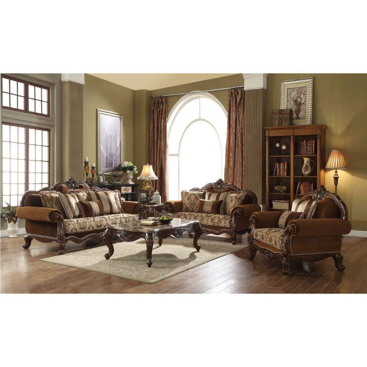 50655 Jardena Sofa with 6 Pillows - Same Lv01591