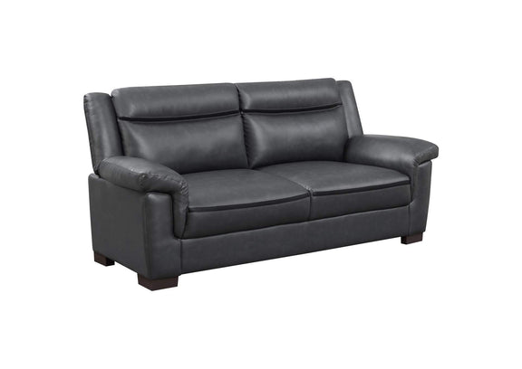 506591 Arabella Upholstered Padded Arm Sofa Grey