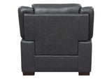 506593 Arabella Upholstered Padded Arm Accent Chair Grey