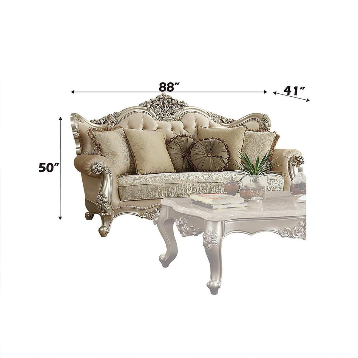 50660 Bently Sofa with 7 Pillows - Same Lv01579