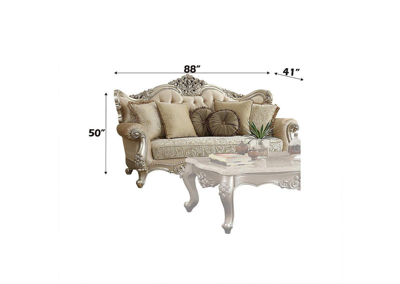 50660 Bently Sofa with 7 Pillows - Same Lv01579