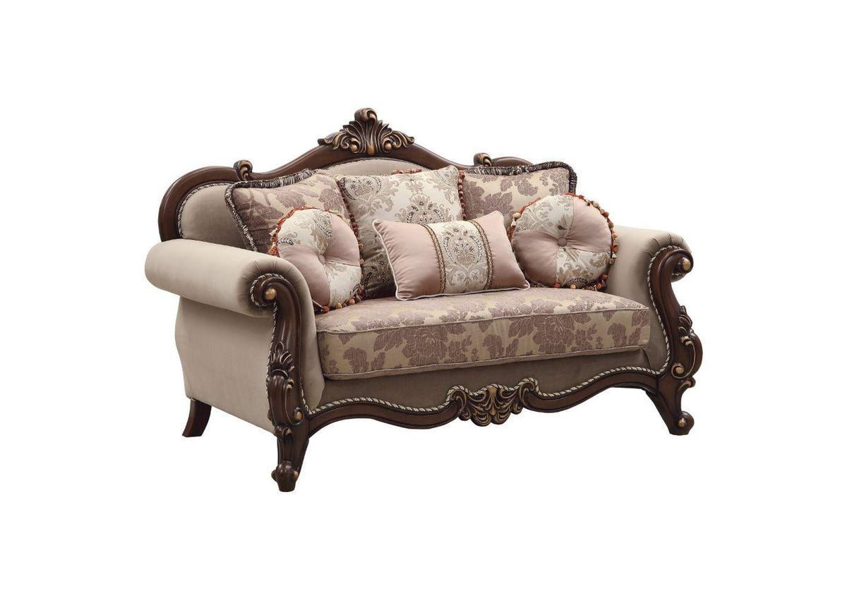 50691 Mehadi Loveseat with 6 Pillows