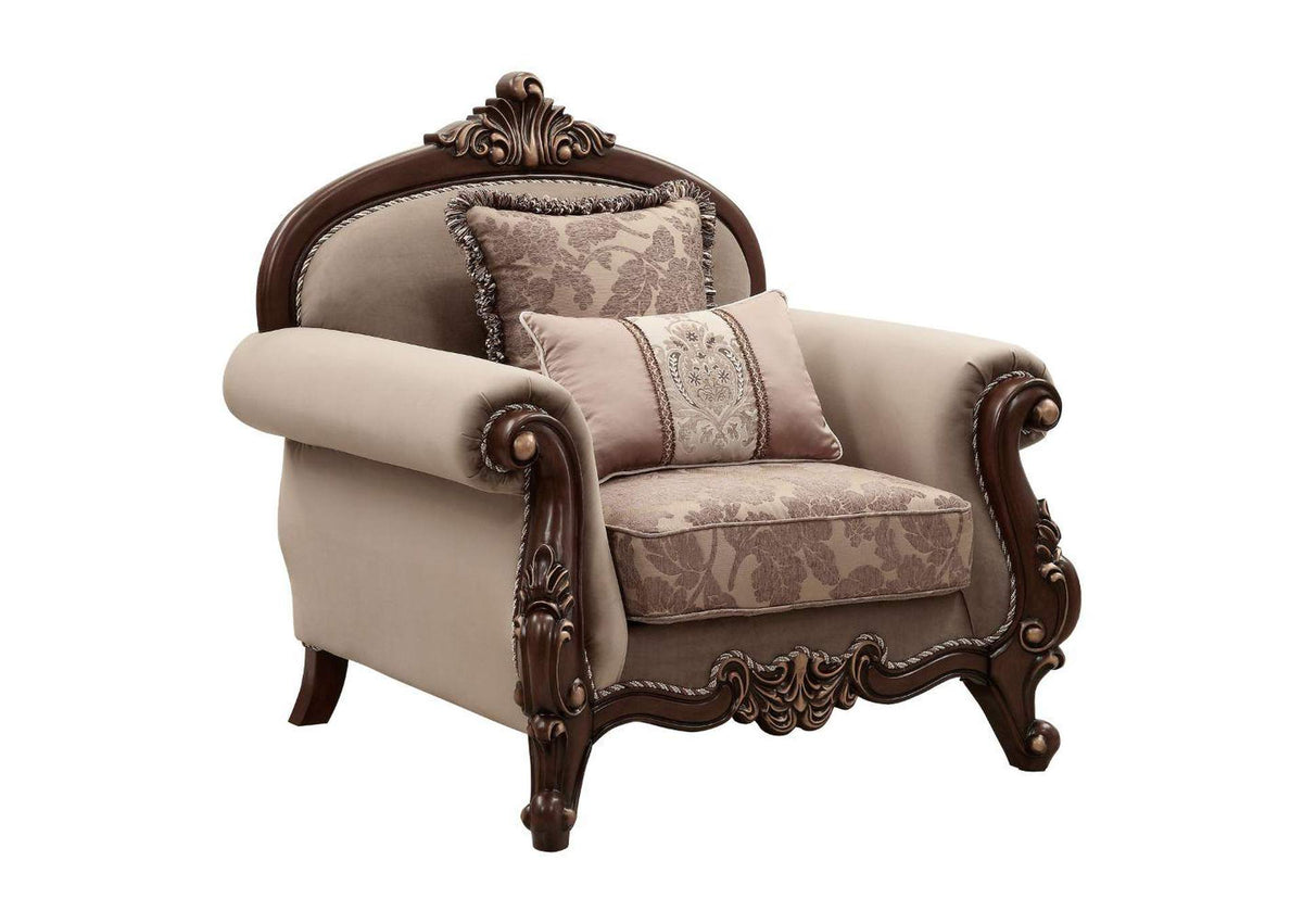 50692 Mehadi Chair with 2 Pillows