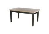 5070-64 Cristo Dining Table, Marble Top
