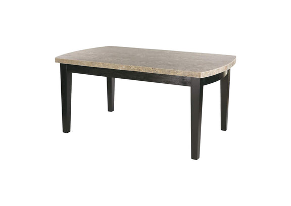 5070-64 Cristo Dining Table, Marble Top