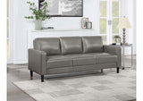 508365 Ruth Upholstered Track Arm Sofa Grey