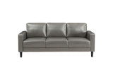 508365 Ruth Upholstered Track Arm Sofa Grey