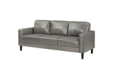 508365 Ruth Upholstered Track Arm Sofa Grey