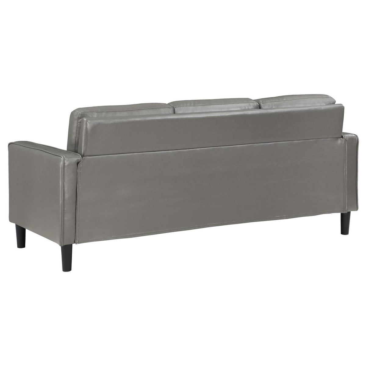 508365 Ruth Upholstered Track Arm Sofa Grey