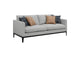 508681 Apperson Upholstered Track Arm Sofa Light Grey