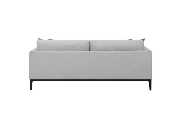 508681 Apperson Upholstered Track Arm Sofa Light Grey