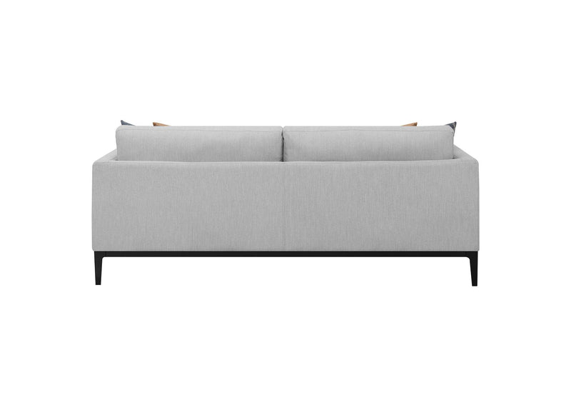 508681 Apperson Upholstered Track Arm Sofa Light Grey