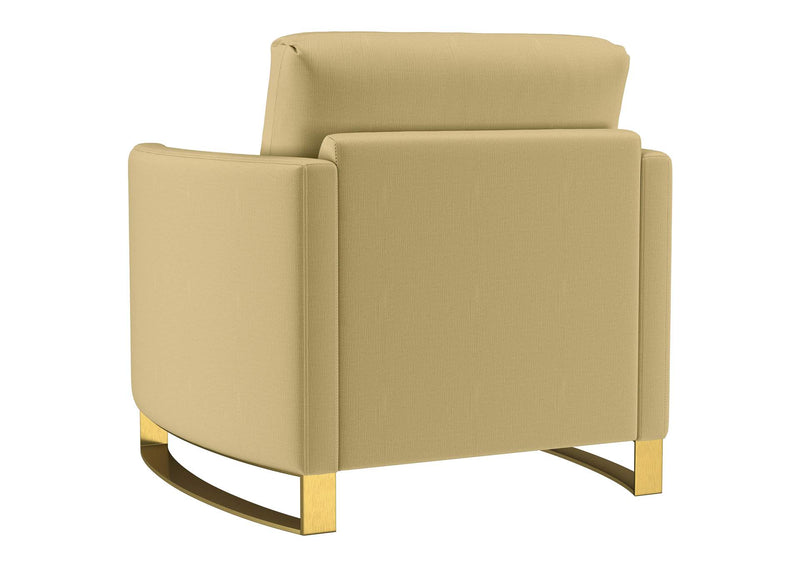 508824-S3 Corliss 3-piece Velvet Upholstered Sofa Set Camel