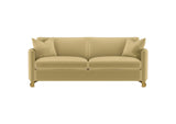 508824 Corliss Upholstered Curved Track Arm Sofa Camel