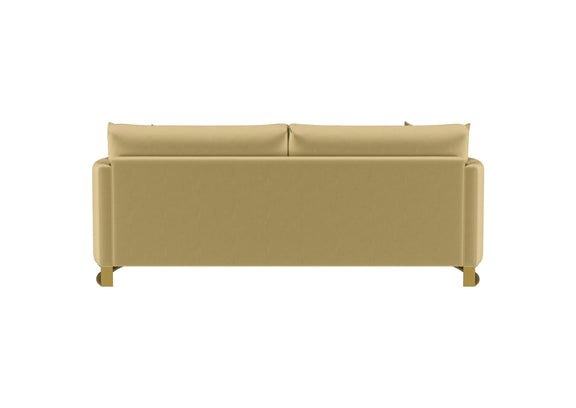508824 Corliss Upholstered Curved Track Arm Sofa Camel