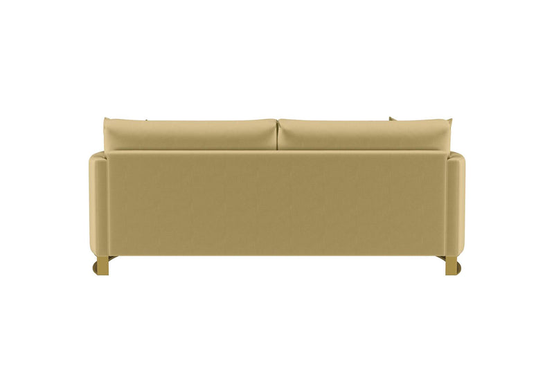 508824 Corliss Upholstered Curved Track Arm Sofa Camel