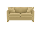 508825 Corliss Upholstered Curved Track Arm Loveseat Camel