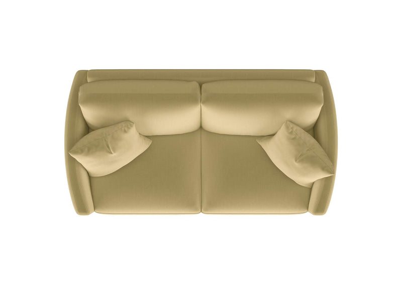 508825 Corliss Upholstered Curved Track Arm Loveseat Camel