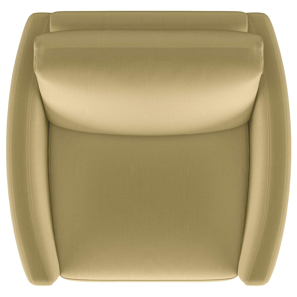 508826 Corliss Upholstered Curved Track Arm Chair Camel