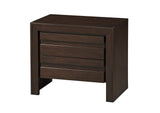 4G2281 Element Nightstand In Chocolate Brown
