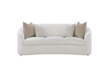 509171-S3 Rainn 3-piece Boucle Upholstered Sloped Arm Sofa Set Latte