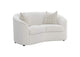 509172 Rainn Boucle Upholstered Sloped Arm Loveseat Latte