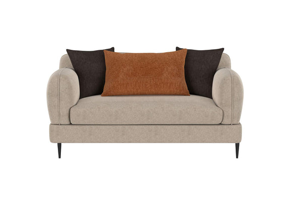 509411-S2 Jade 2-piece Chenille Upholstered Sofa Set Latte