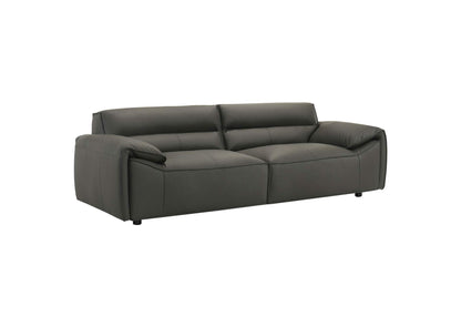 509504 Buxton Top Grain Leather Upholstered Sofa Graphite