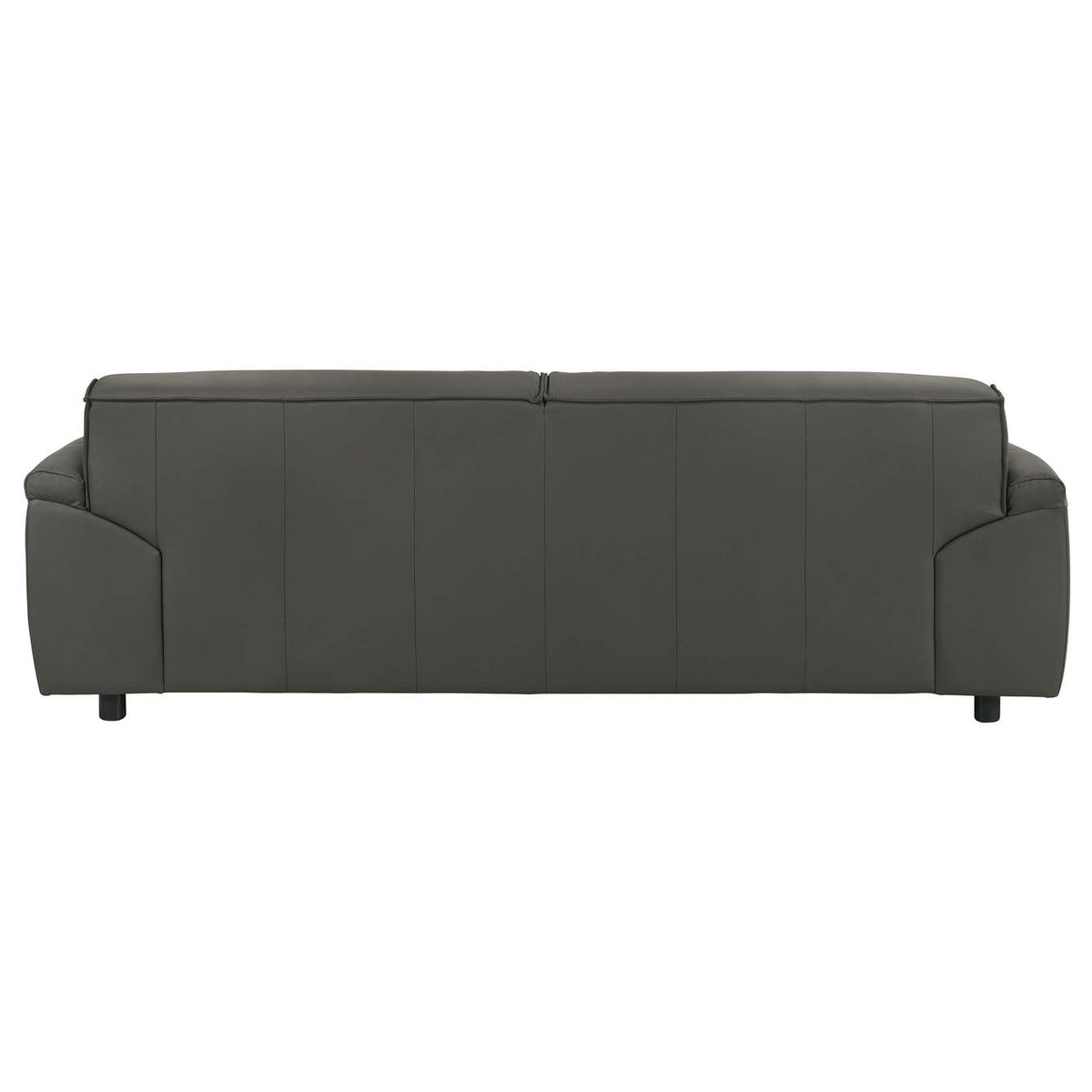 509504 Buxton Top Grain Leather Upholstered Sofa Graphite