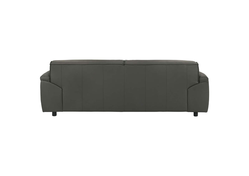 509504 Buxton Top Grain Leather Upholstered Sofa Graphite