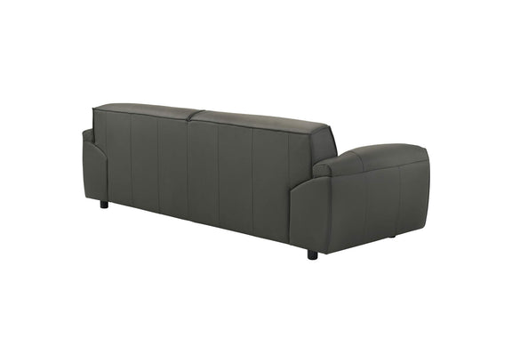 509504 Buxton Top Grain Leather Upholstered Sofa Graphite