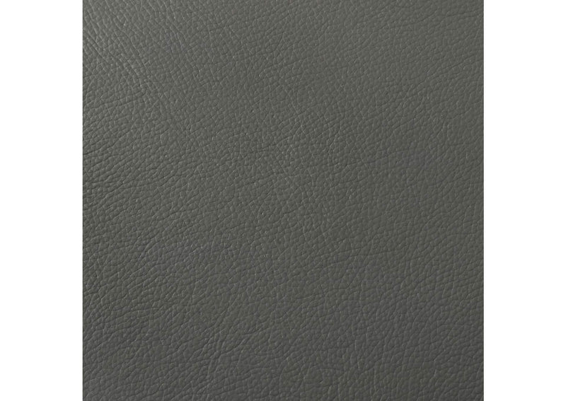 509505 Buxton Top Grain Leather Upholstered Loveseat Graphite