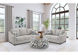 509671-S2 Tomkins 2-piece Boucle Upholstered Sofa Set Light Grey
