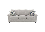 509671-S2 Tomkins 2-piece Boucle Upholstered Sofa Set Light Grey