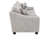 509671-S2 Tomkins 2-piece Boucle Upholstered Sofa Set Light Grey
