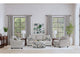 509671-S3 Tomkins 3-piece Boucle Upholstered Sofa Set Light Grey