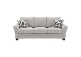 509671 Tomkins Boucle Upholstered Sofa Light Grey