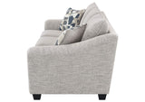 509671 Tomkins Boucle Upholstered Sofa Light Grey