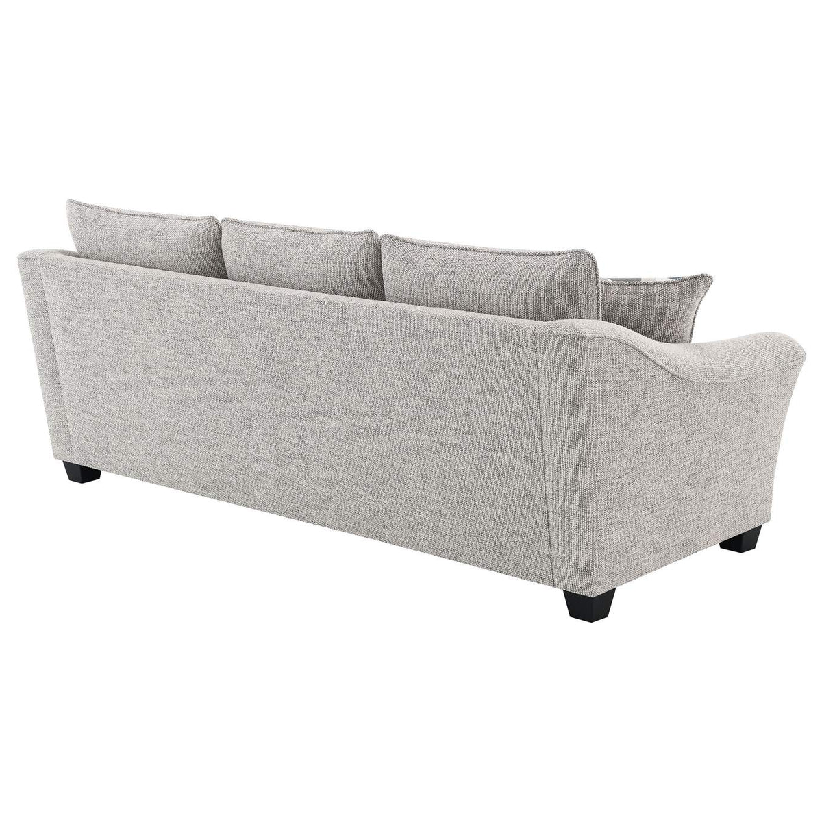 509671 Tomkins Boucle Upholstered Sofa Light Grey