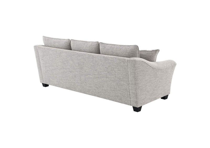 509671 Tomkins Boucle Upholstered Sofa Light Grey