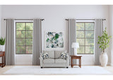 509672 Tomkins Boucle Upholstered Loveseat Light Grey