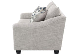 509672 Tomkins Boucle Upholstered Loveseat Light Grey