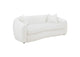 509871 Isabella Faux Sheepskin Upholstered Sofa Natural